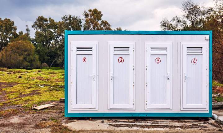 Cabines sanitaires portables Fort-de-France